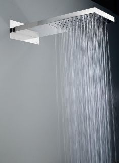 Верхний душ Bossini Manhattan I00570.073 50 см чёрный матовый